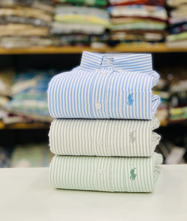 RL Polo Lining Shirt (Pack of 3 Shirt) - L