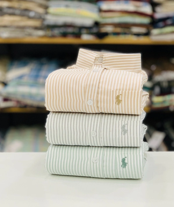 RL Polo Lining Shirt (Pack of 3 Shirt) - L