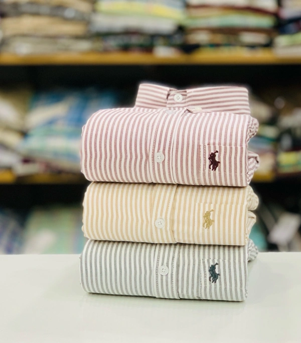 RL Polo Lining Shirt (Pack of 3 Shirt) - M