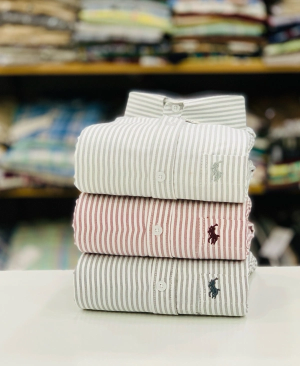 RL Polo Lining Shirt (Pack of 3 Shirt) - M