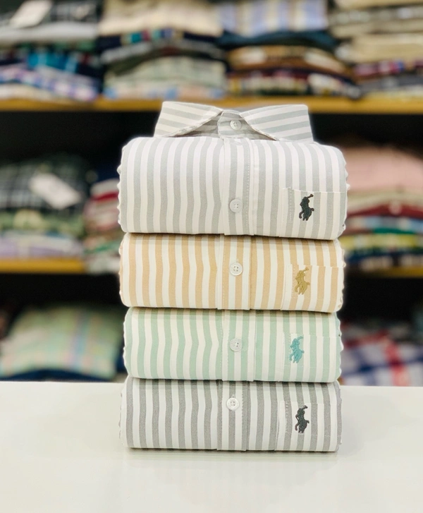 RL Polo Lining Shirt (Pack of 4 Shirt) - M