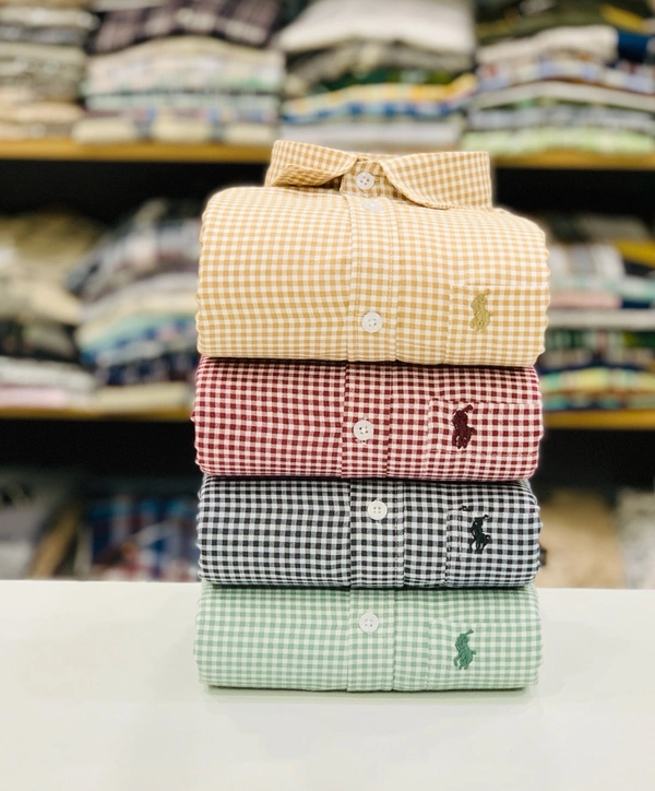 RL Polo Check Shirt (Pack of 4 Shirt) - Xl