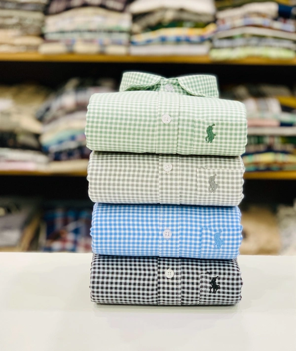 RL Polo Check Shirt (Pack of 4 Shirt) - Xl