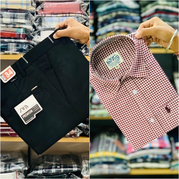 Trending Pant Shirt Combo Offer - 36, Xl