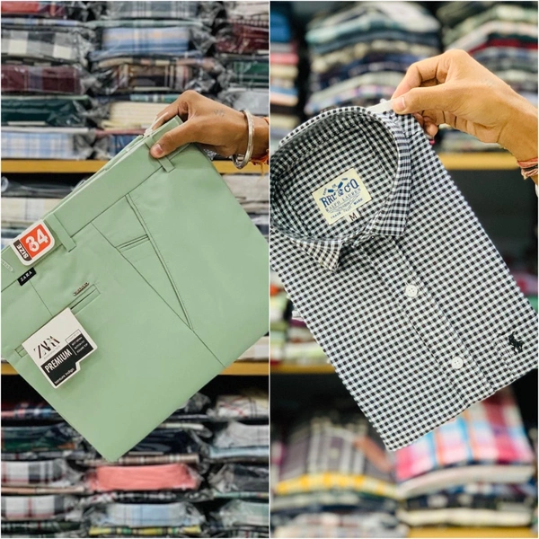Trending Pant Shirt Combo Offer - 32, Xl