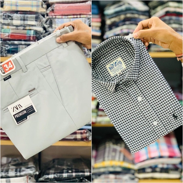Trending Pant Shirt Combo Offer - 30, Xl