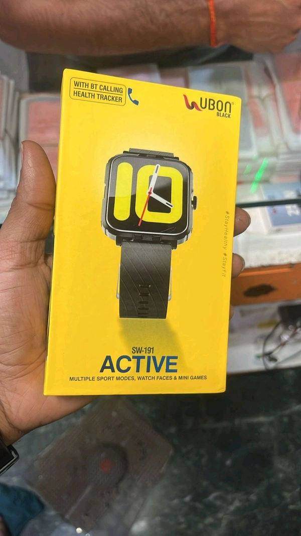 Ubon SW-191 ACTIVE Multiple Sports Modes Watch Faces & Mini Games
