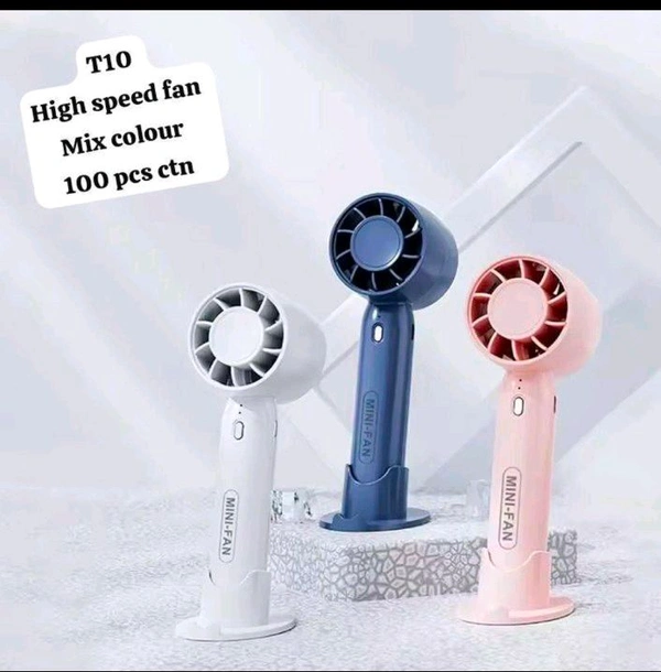 Mini Fan T10 High Speed Mix Colour 