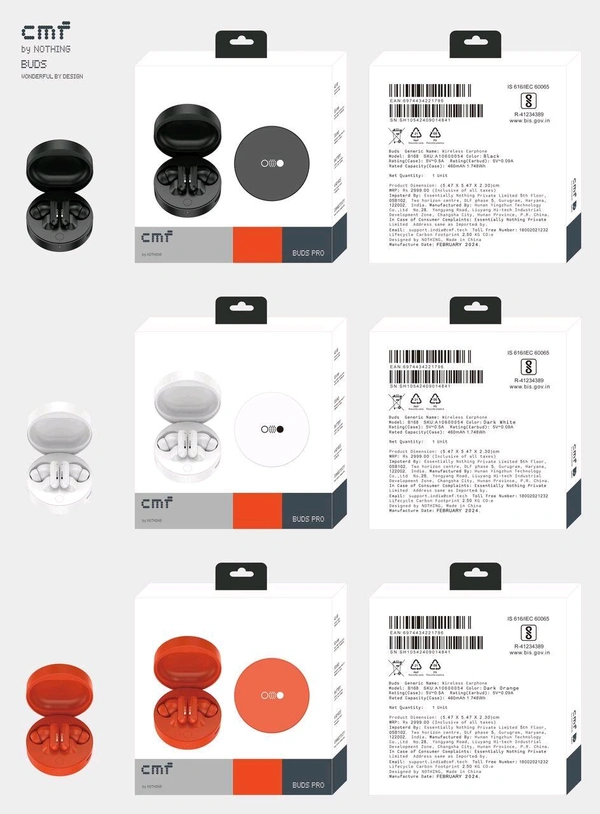 CMF buds round mix colour