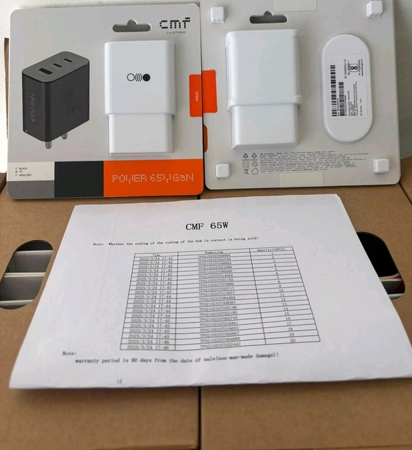 Nothing 65w 💯 Original Charger