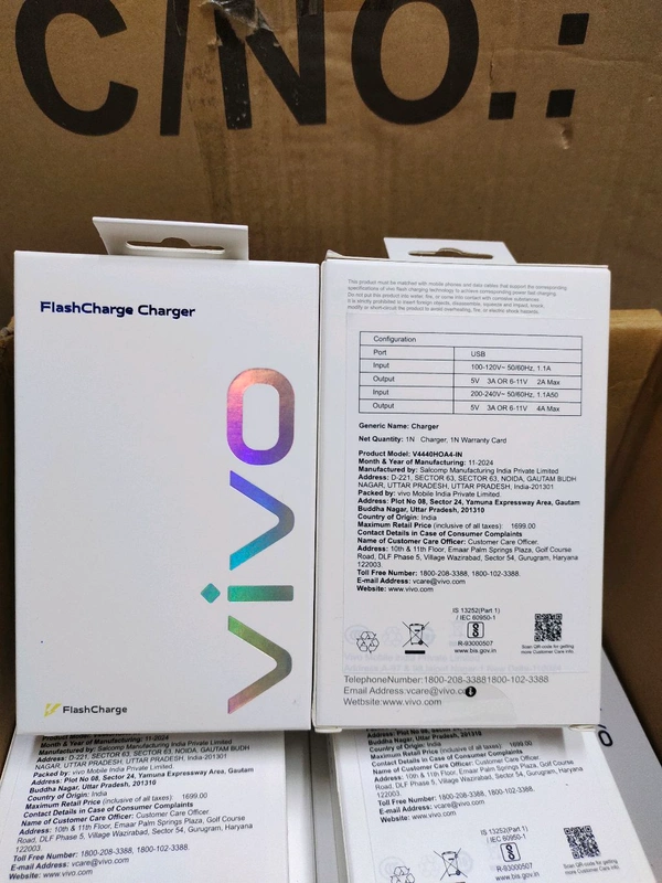 Vivo 44w Flash Charge Care Original 💯💯