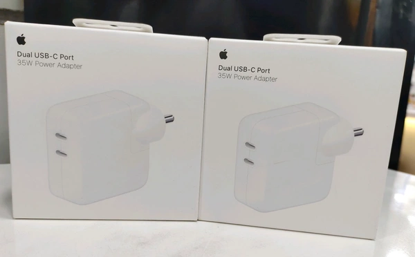 Iphone 35w Dual Usb-c Port Power Adapter Original 💯💯