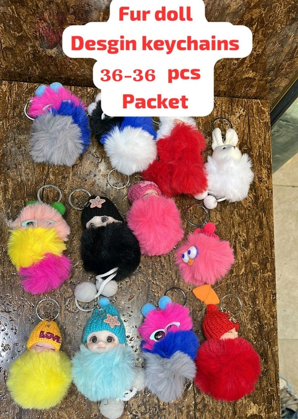 Keychain Fur Doll 🪆