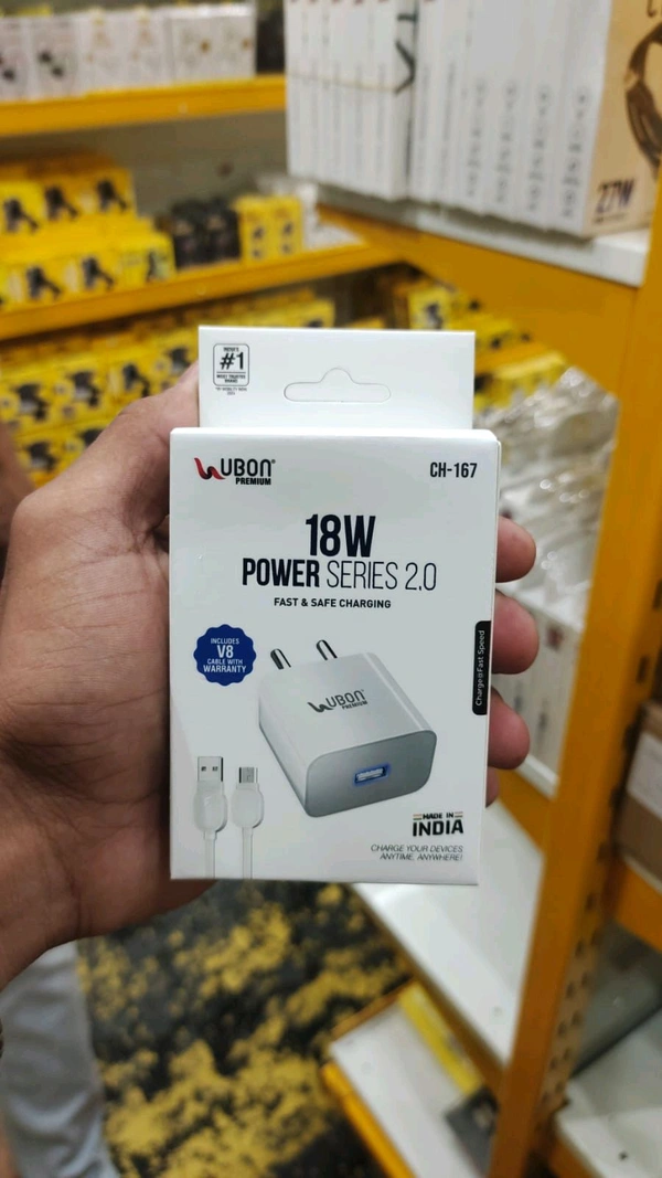Ubon 18w Micro Charger Good Quality 💯