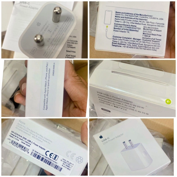 IPHONE 🍎 20W ADAPTER OG