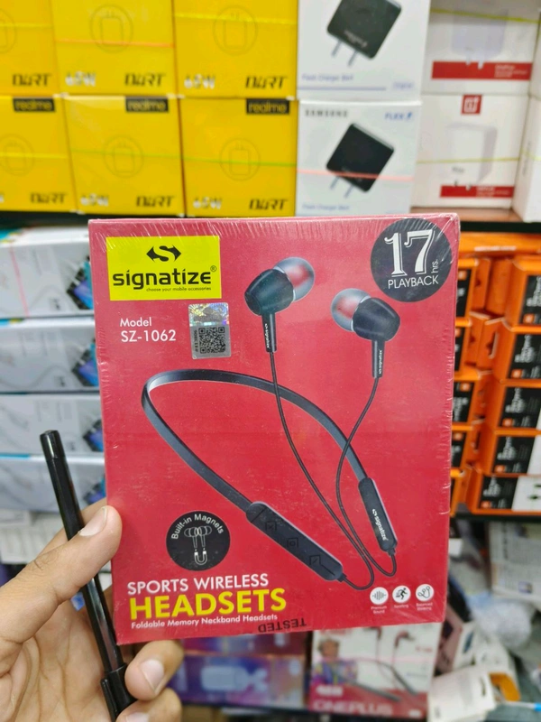 Signature SZ-1062 Sport Wireless Headset 
