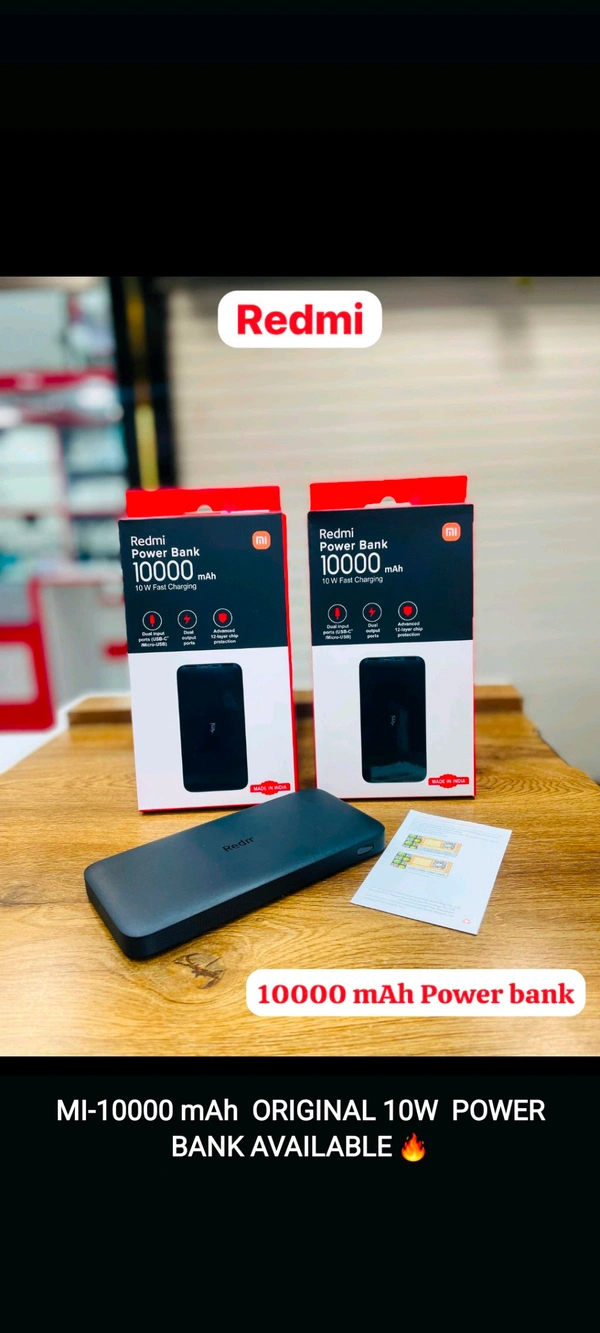Mi 10000Mah ORIGINAL 10W POWER BANK 