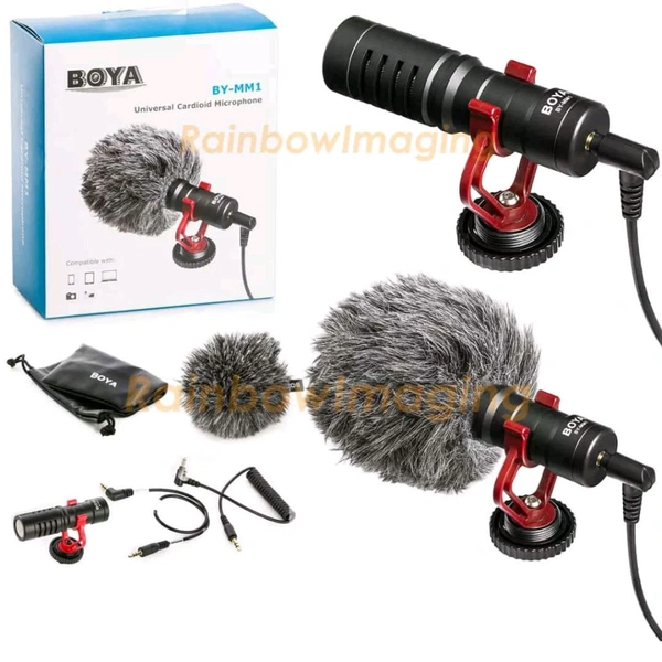Boya BY-MM1 Universal Cardioid Microphone 🎙️