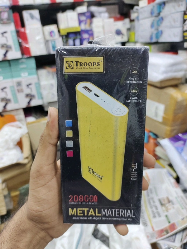 Troops TP-1118 20800mah Metal Power Bank 
