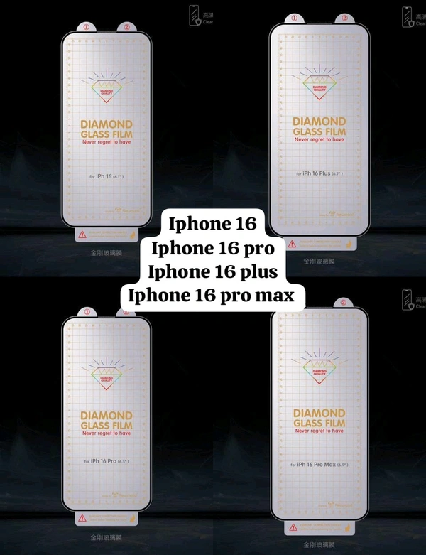 iPhone 16 Series Dimond Glass 