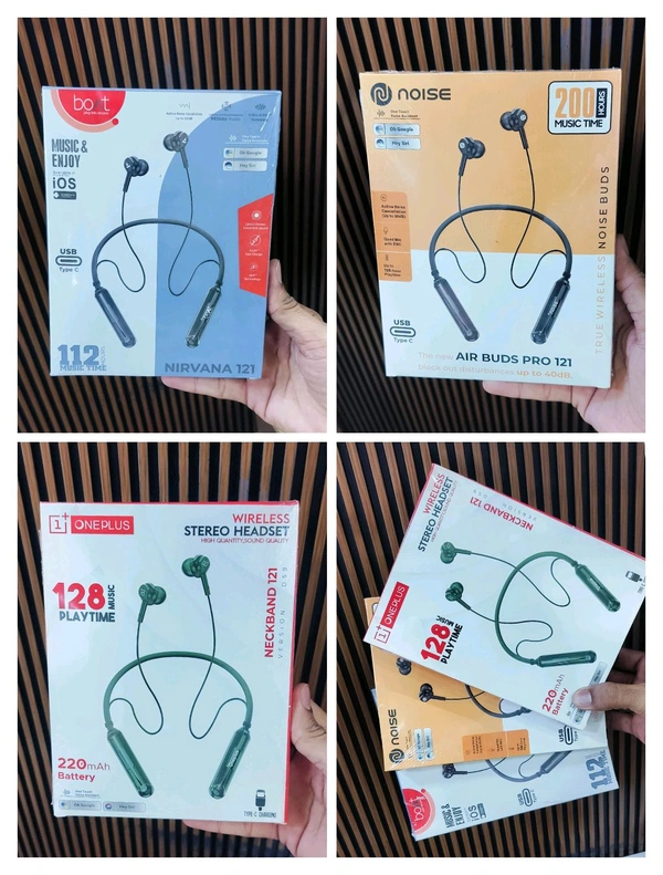 Boat/Oneplus/Noise Neckband 121 (USB TO C )