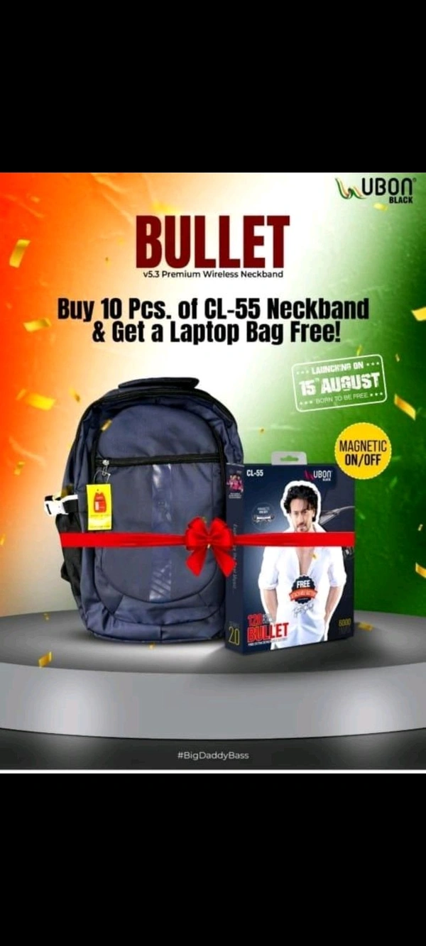 Ubon Bullet Premium Neckband Magnet 🧲 Onn/Off