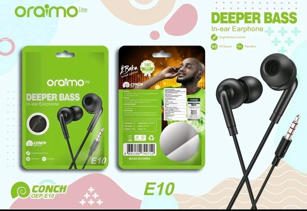 Oraimo Deeper Bass In-ear Earphone