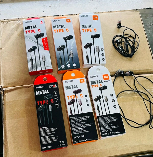 Boat Mi Jbl OG Type C HF Metel & Cotton 