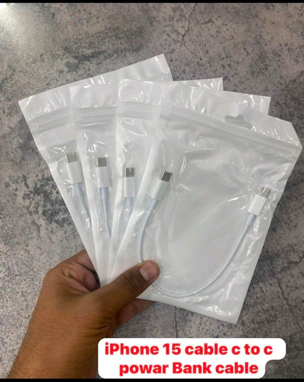 Type C To Type C Power Bank Cable 