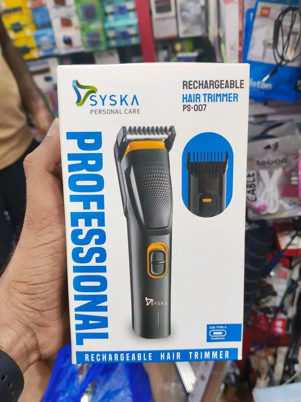 Syska PS-007 Rechargeable Hair Trimmer 