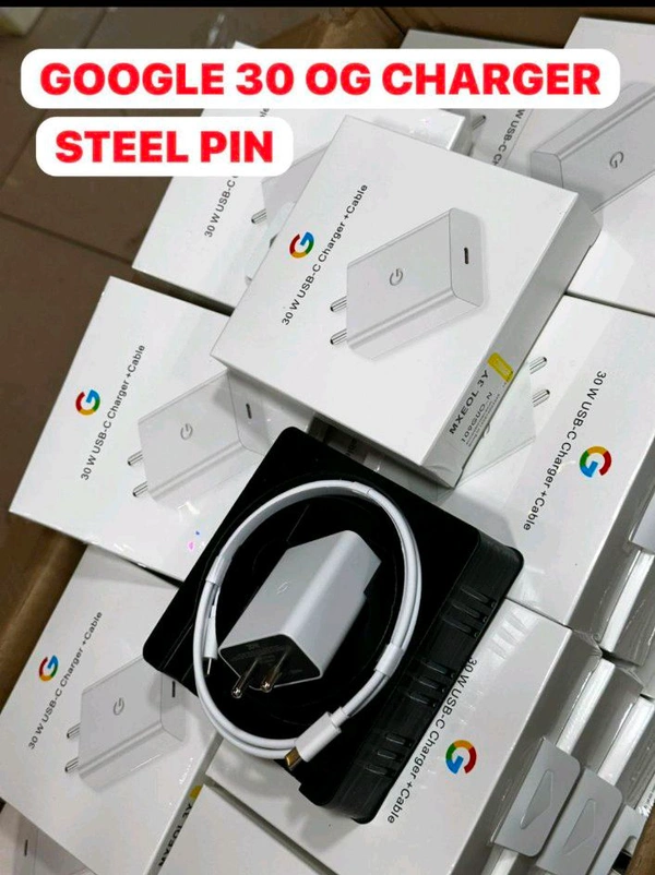 Google 30W 💯 Original Charger 