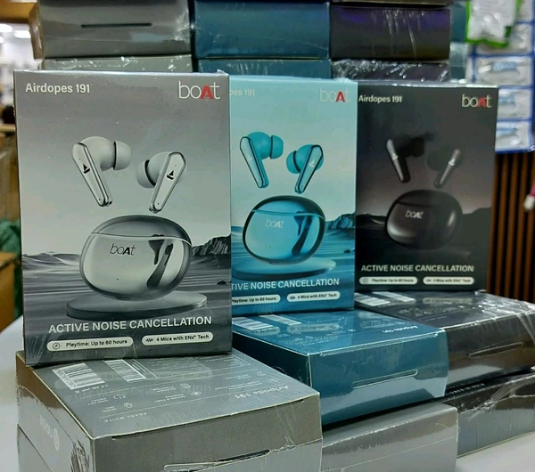 Boat Airdopes 191 Active Noise Cancellation 