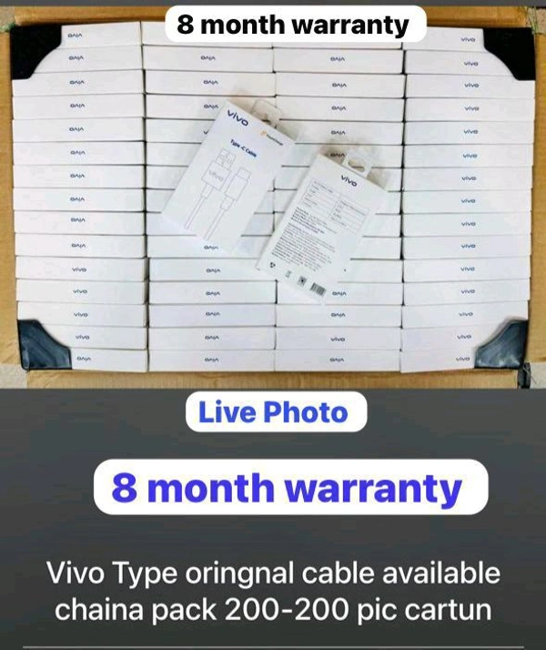 Vivo Type C 💯⚡ Original Cable 