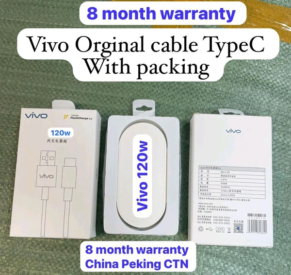 Vivo Type C 💯⚡ Original Cable 