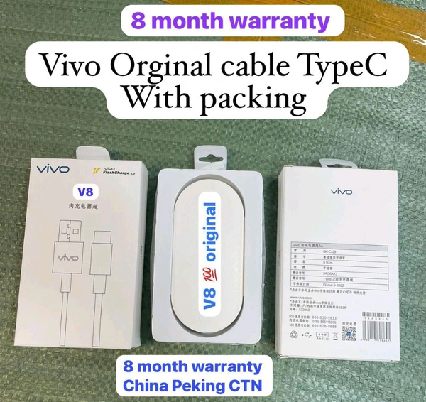 Vivo Type C 💯⚡ Original Cable 