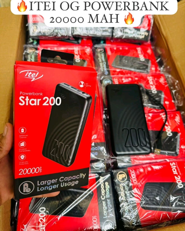 ITEL  ORGINAL 20000 MAH POWER BANK AVAILABLE