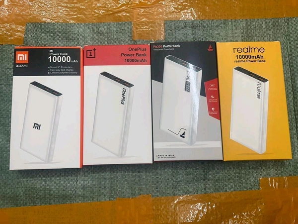 Mi/OnePlus/Boat/Realme Power Bank 10000mah 
