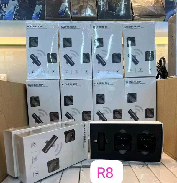 2in 1 Microfuntion Wireless Microphone (R8)