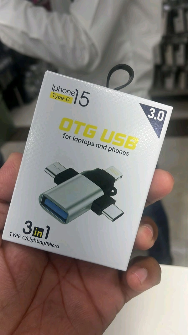 3in1 OTG 100% warking Samsung IPhone 14/16  Warking 100%