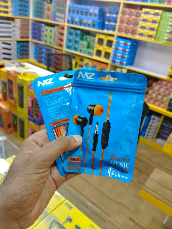 MZ M103 Stereo Music Champ Earphone 