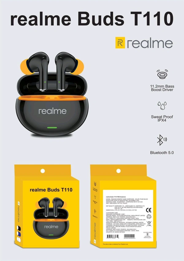 Realme Buds T110 Earbuds 
