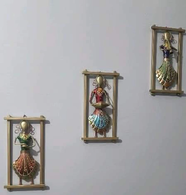 Wallart Frame Set Of 3 Pc 764006 - 13 X 7 Inch