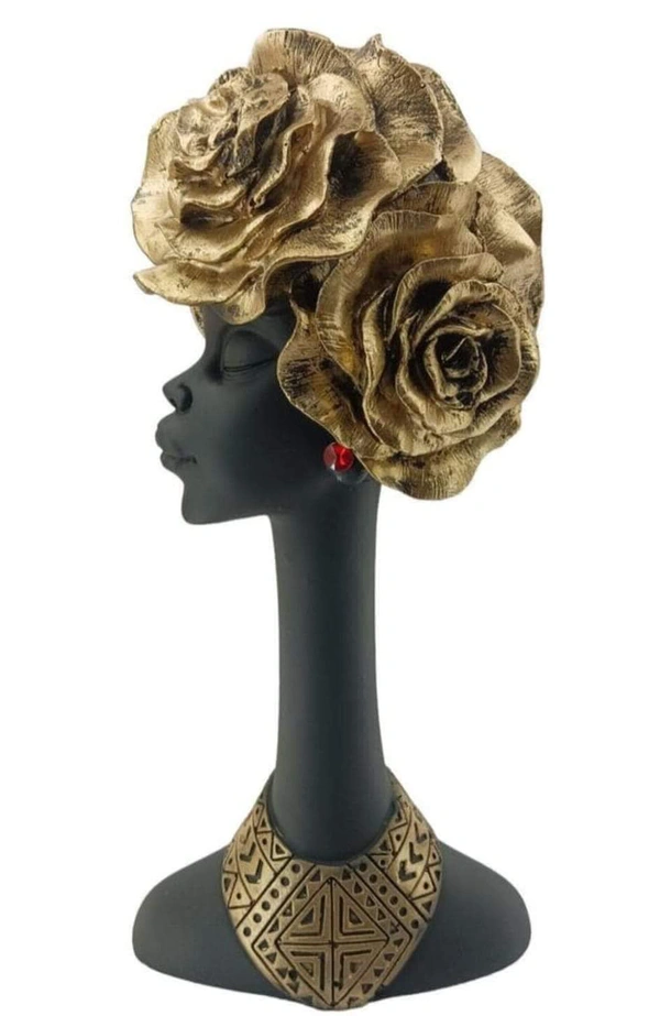 Lady Face Statue 