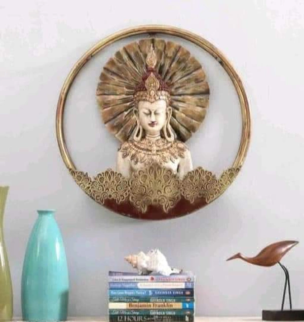 Buddha Wallart 764008 - 15 X 15 Inches