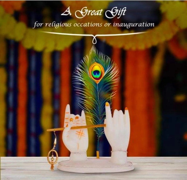 Krishna Hand's Table Decor  - Size 7 Inches