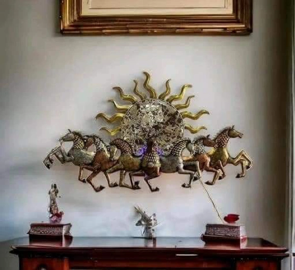 Wall Art 7 Horses 764016 - 40 X 24" Inch