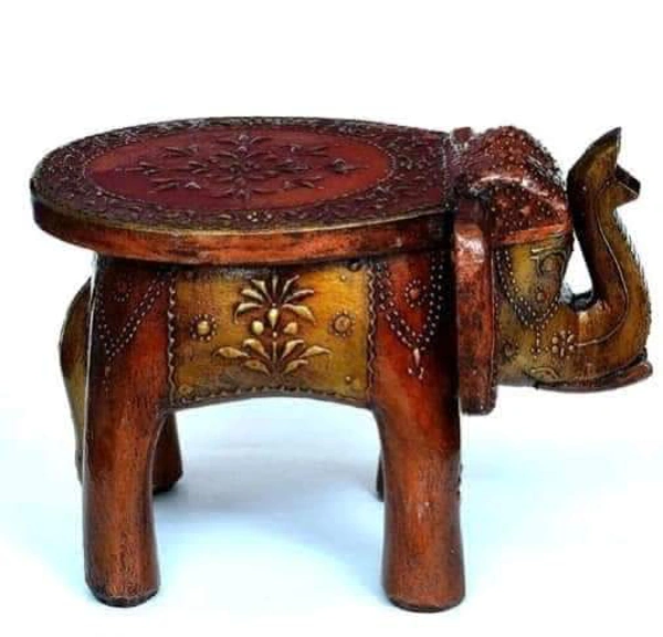 Elephant Stool  - 10 X 8" Inch