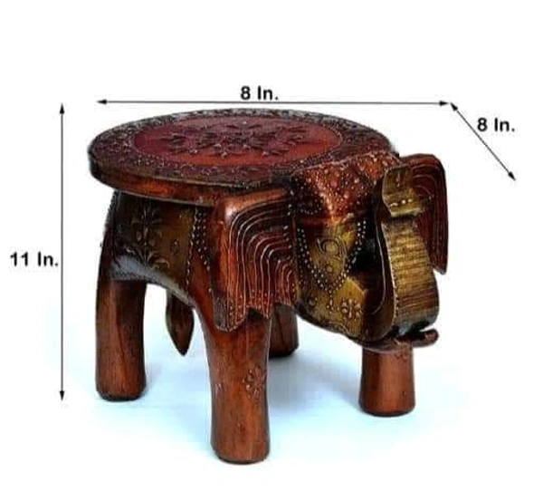 Elephant Stool  - 10 X 8" Inch