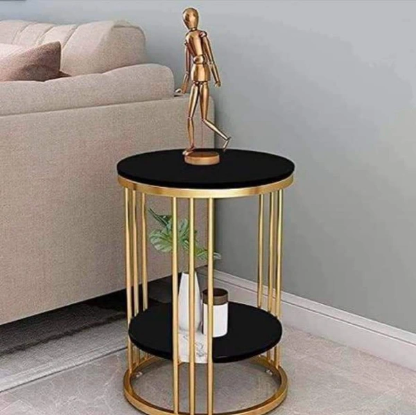 Side Table 04 - Black, 14 X 20" Inch