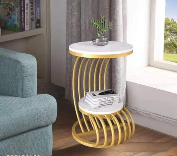 Side Table 07 - White, 14 X 20" Inch